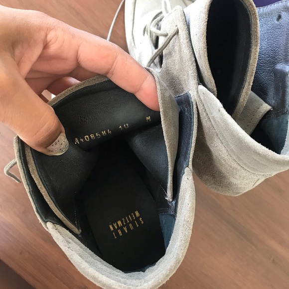 Stuart Weitzman kidstuff wedge lace up booties ❤️ - Picture 6 of 7